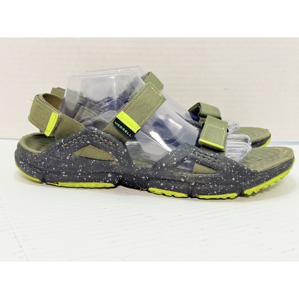 Merrell Hydrotrekker Strap Sandals Dusty Olive Lime Green Men's 11 J50255